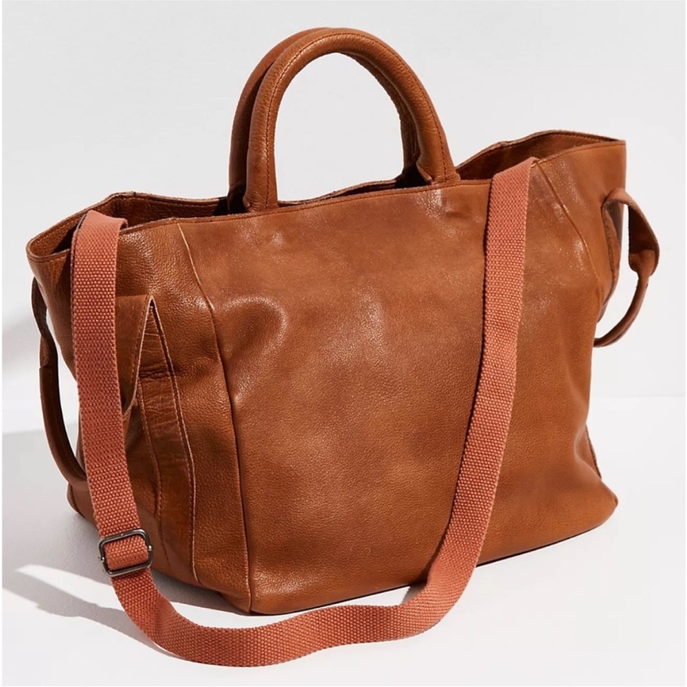 Free People Leslie Leather Tote - Picture 12 of 13